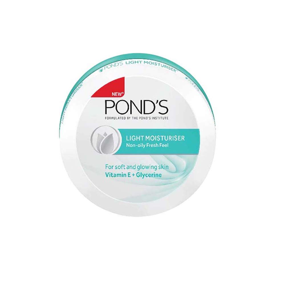 Pond's Lightweight Face Moisturizer Cream for Hydration & Glow, 75ml – Perfect for Daily Skincare Routine & Dry Skin Relief