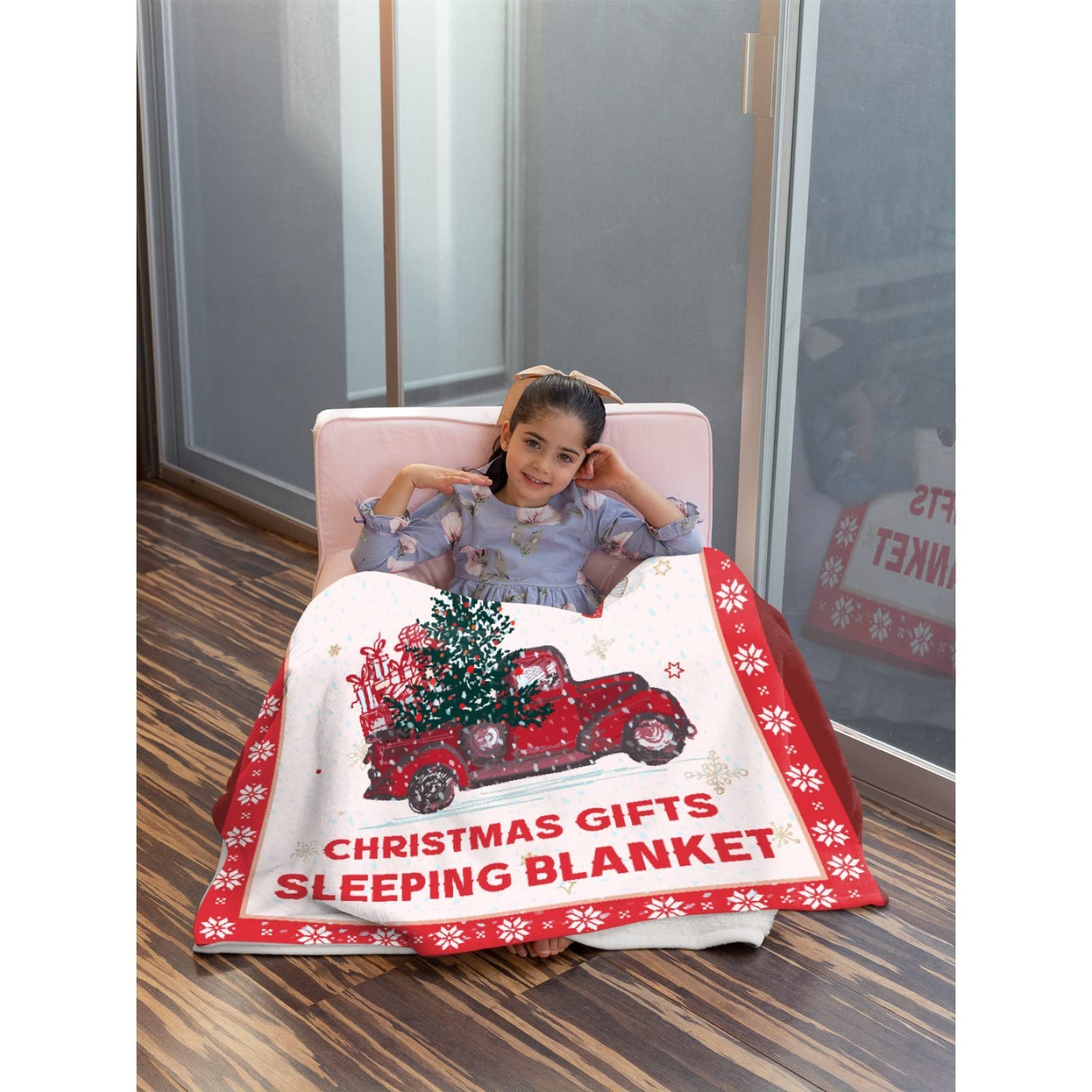 Soft Microfiber Flannel Throw Blanket 120x90 Inches - Lightweight Cozy Blankets for Couch, Bed, Sofa & Chair - Perfect Gift for Birthday, Thanksgiving & Christmas - Great for Family Movie Nights & Winter Snuggling
