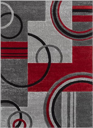 Grey / Red