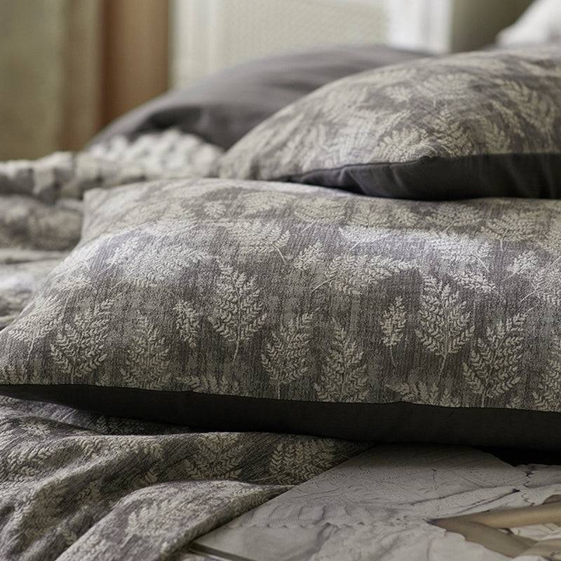 4-Piece Japanese Air Layer Gauze Bedding Set - Double-Layered Soft Cotton Jacquard, Breathable & Comfortable for All Seasons - Perfect for Master Bedroom, Guest Room, or Dormitory