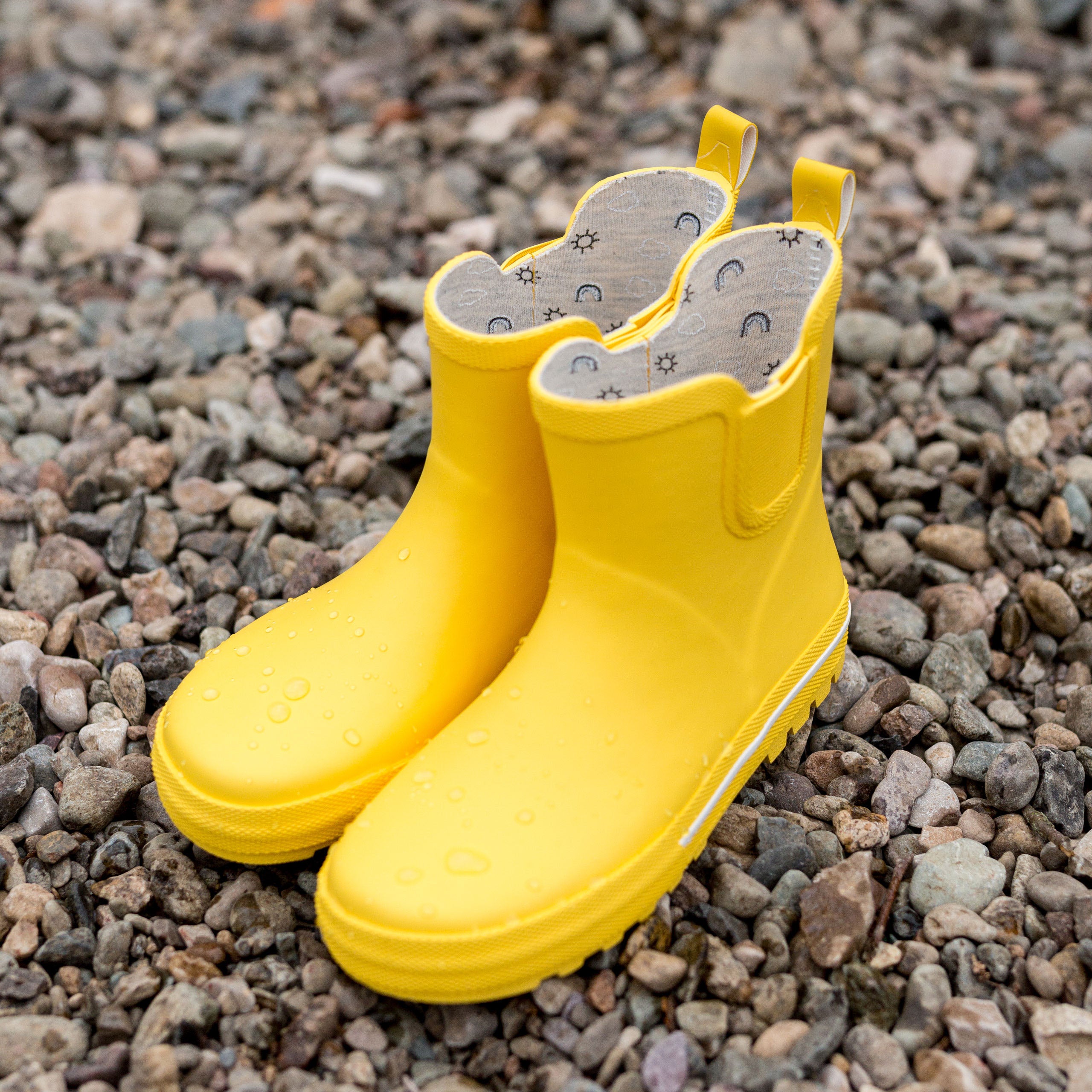 Kids' Paddlebeck Short Rain Boots - Waterproof Rubber Booties for Boys & Girls - Perfect for Puddles, Gardening & Outdoor Play