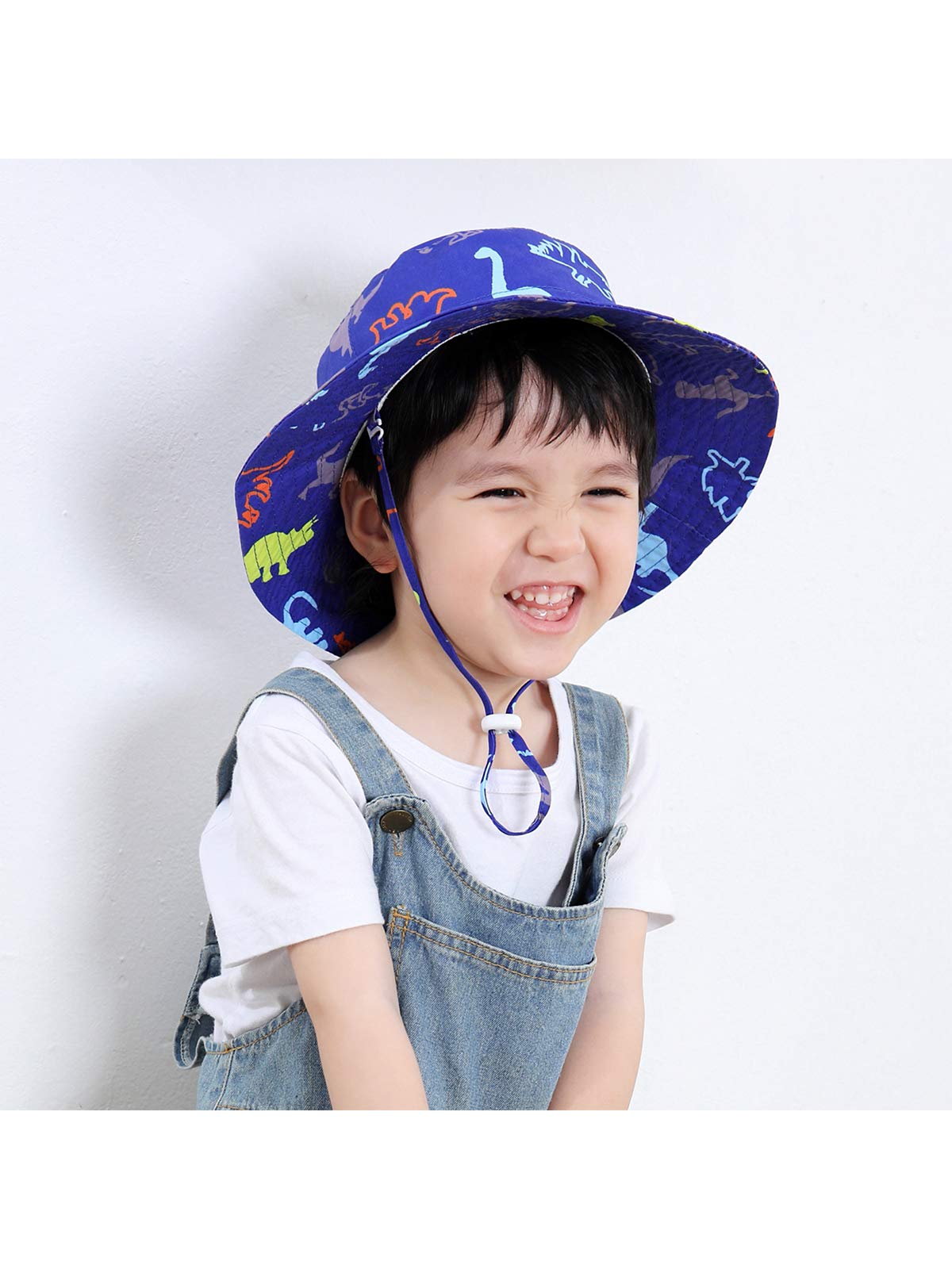 UPF 50+ Baby Sun Hat for Toddlers - Wide Brim Summer Bucket Hat for Boys & Girls - Sun Protective Outdoor Beach Play Hat for Infants & Kids - Perfect for Beach Trips, Park Outings & Sunny Day Adventures