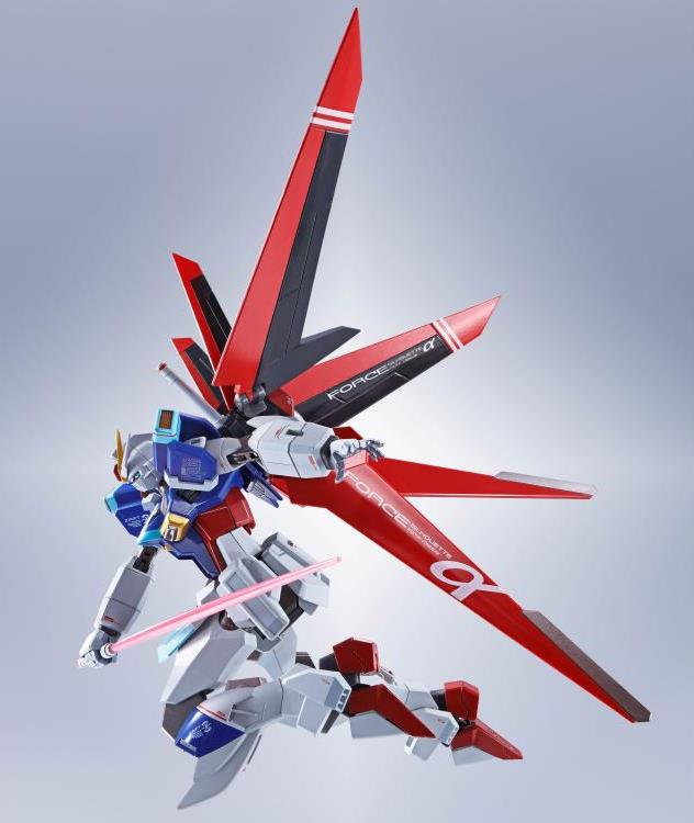 Bandai Metal Robot Spirits Gundam Seed Destiny Force Impulse Gundam Action Figure - Premium Collectible Model Kit for Anime Fans & Gundam Enthusiasts - Perfect for Display, Photography, and Role-Playing Battles