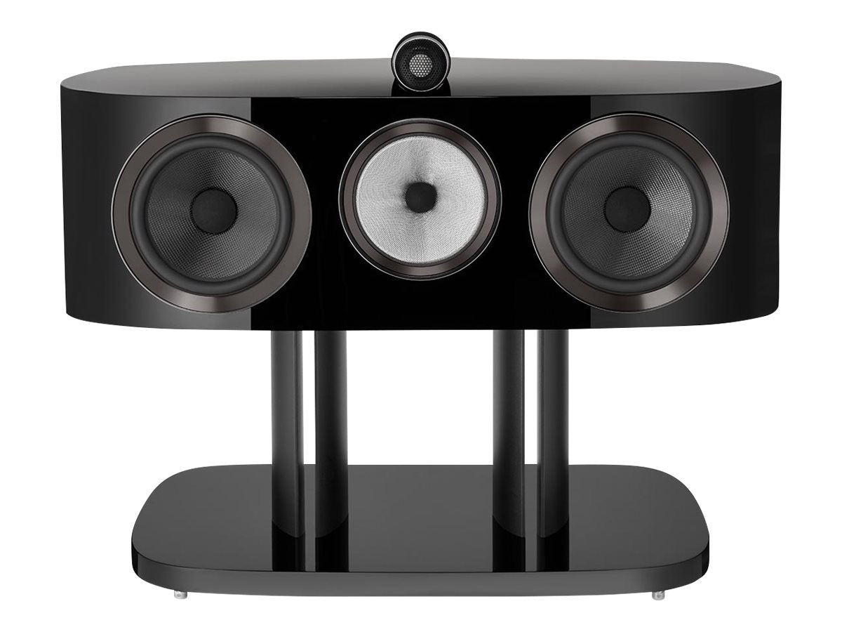 Bowers & Wilkins HTM81 D4 Premium Center Channel Speaker - High-Fidelity Home Theater Audio for Movies, Music & Gaming