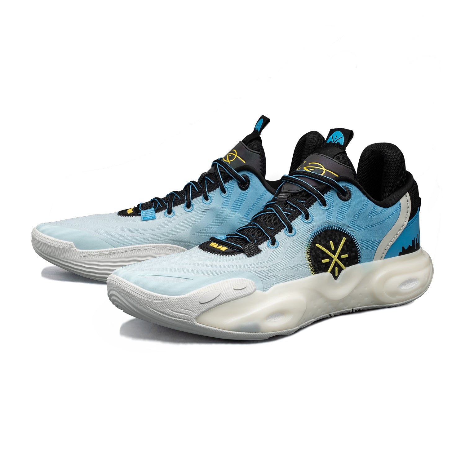Wade All City 12 Skyline Basketball Shoes - High Performance Men's Court Sneakers for Indoor & Outdoor Games | Perfect for Streetball, Training, and Casual Wear