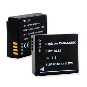 Original Panasonic DMW-BLE9 Replacement Battery for Lumix Cameras - Perfect for Travel, Vlogging & Photography