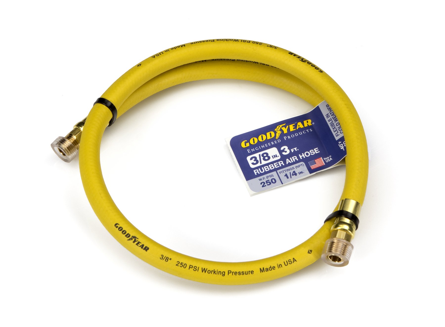 Campbell Hausfeld PA208503AV Air Cleaner & Dryer for Air Tools - Goodyear 3ft x 3/8
