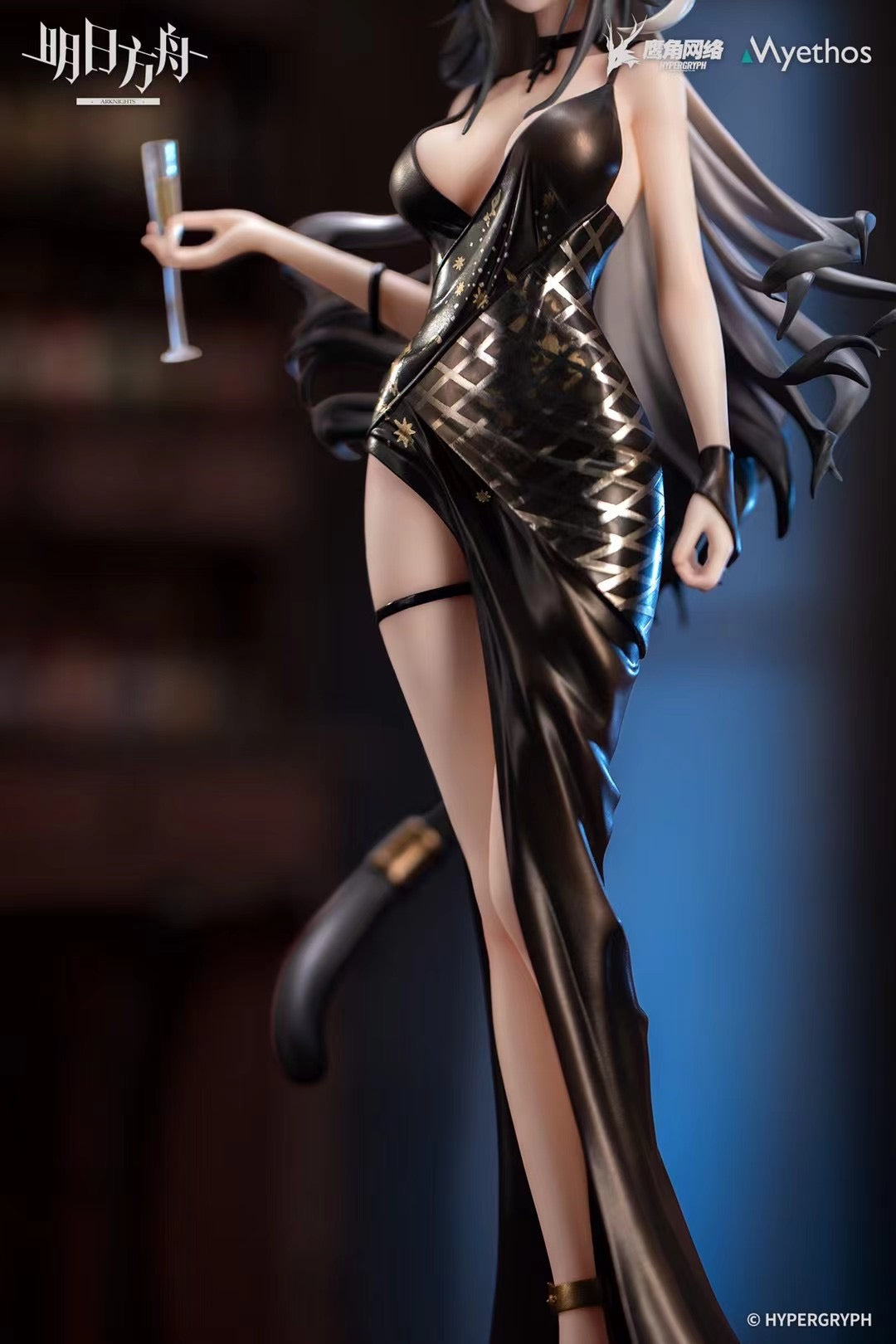 Myethos Studio Licensed Arknights Cellinia Texas Figure - Official Merchandise for Anime Fans | Perfect for Collectors, Gaming Enthusiasts, and Home Decor