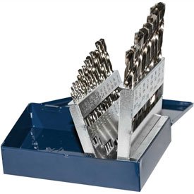 Century Drill 26321 - 21-Piece Cobalt Drill Bit Set (1/16
