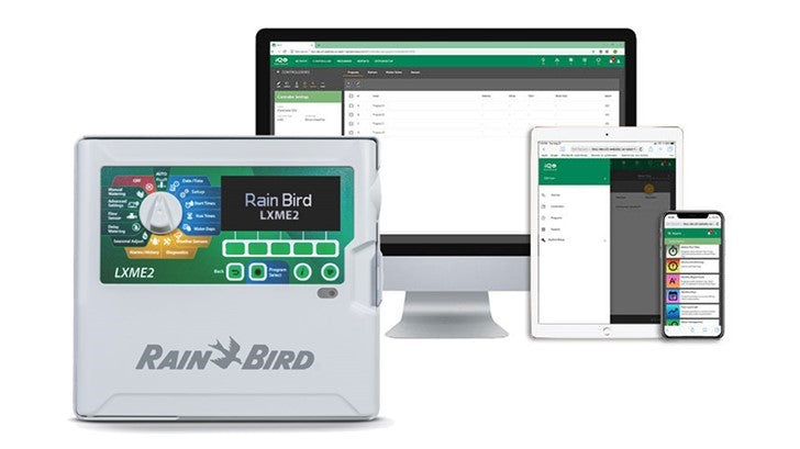 Rain Bird ESP-LXME2 PRO 12-Station Smart Irrigation Controller - Expandable to 48 Zones with Learn Flow & Flowatch Technology | Commercial & Residential Landscape Watering System