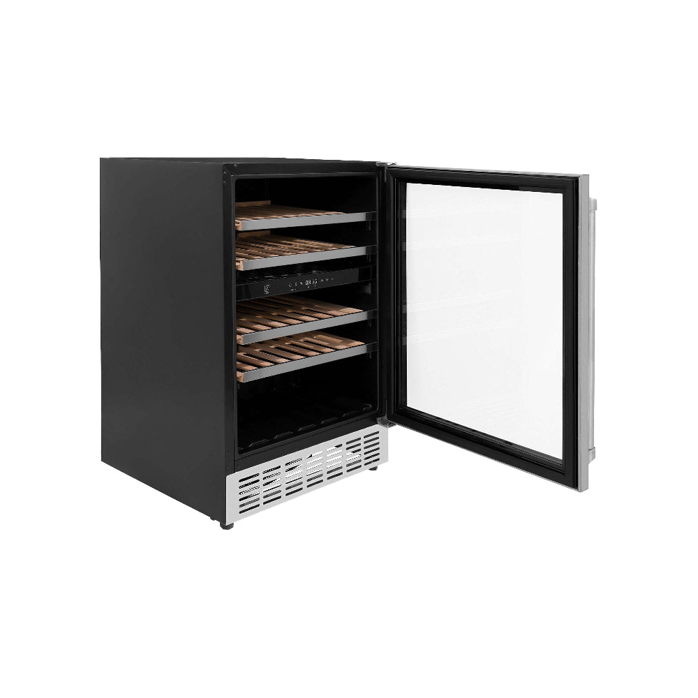 ZLINE 36 Inch Professional Kitchen Package - Stainless Steel Gas Range, Range Hood, Microwave Drawer, Tall Tub Dishwasher & Wine Cooler (5KP SGRRH36 MWDWV RWV) | Perfect for Modern Home Chefs & Entertaining Guests