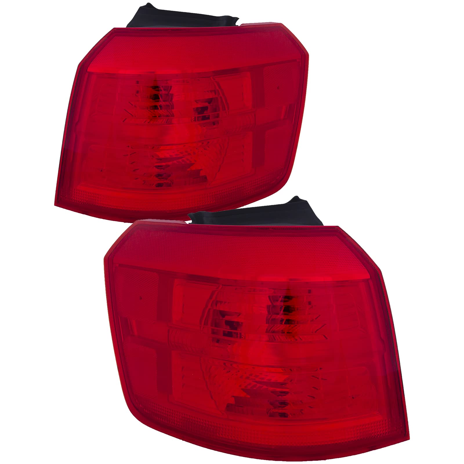 HEADLIGHTSDEPOT LED Tail Lights Pair - Left Driver & Right Passenger Side - Compatible with 2010-2017 GMC Terrain - Durable Replacement for Improved Visibility & Safety (Perfect for Night Driving & Bad Weather Conditions)