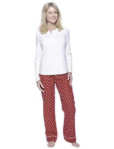 Premium Women's Cotton Flannel Pajama Set - Soft & Comfortable Sleepwear for Winter Nights - Cozy Lounge Wear for Home Relaxation & Bedtime Comfort