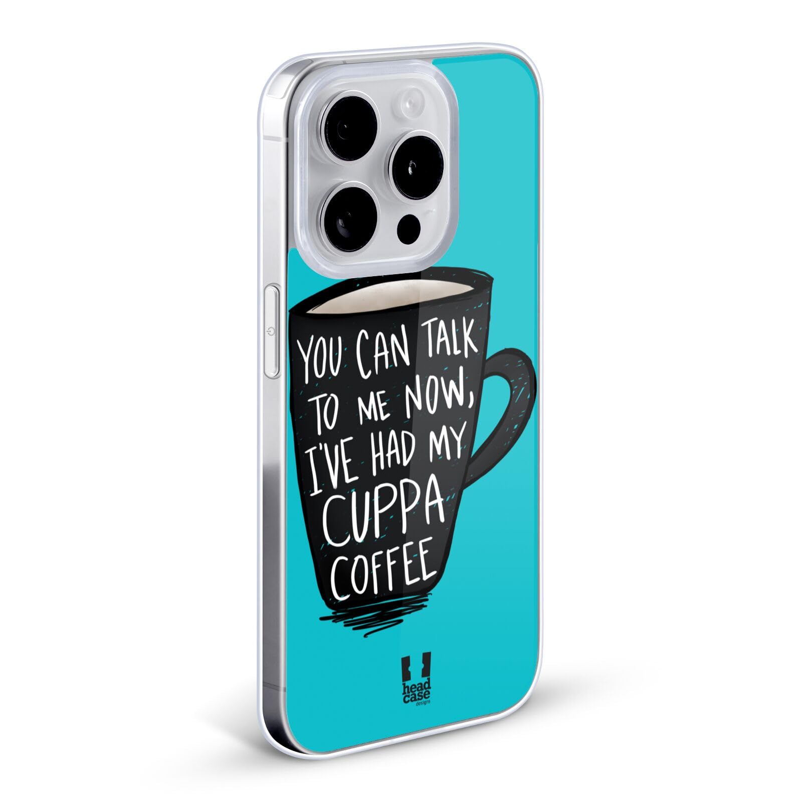 Head Case Designs Cuppa Coffee Fix Soft Gel Phone Case - Compatible with Apple iPhone 7/8/SE (2020 & 2022 Models) - Protective Cover for Daily Use, Work & Travel