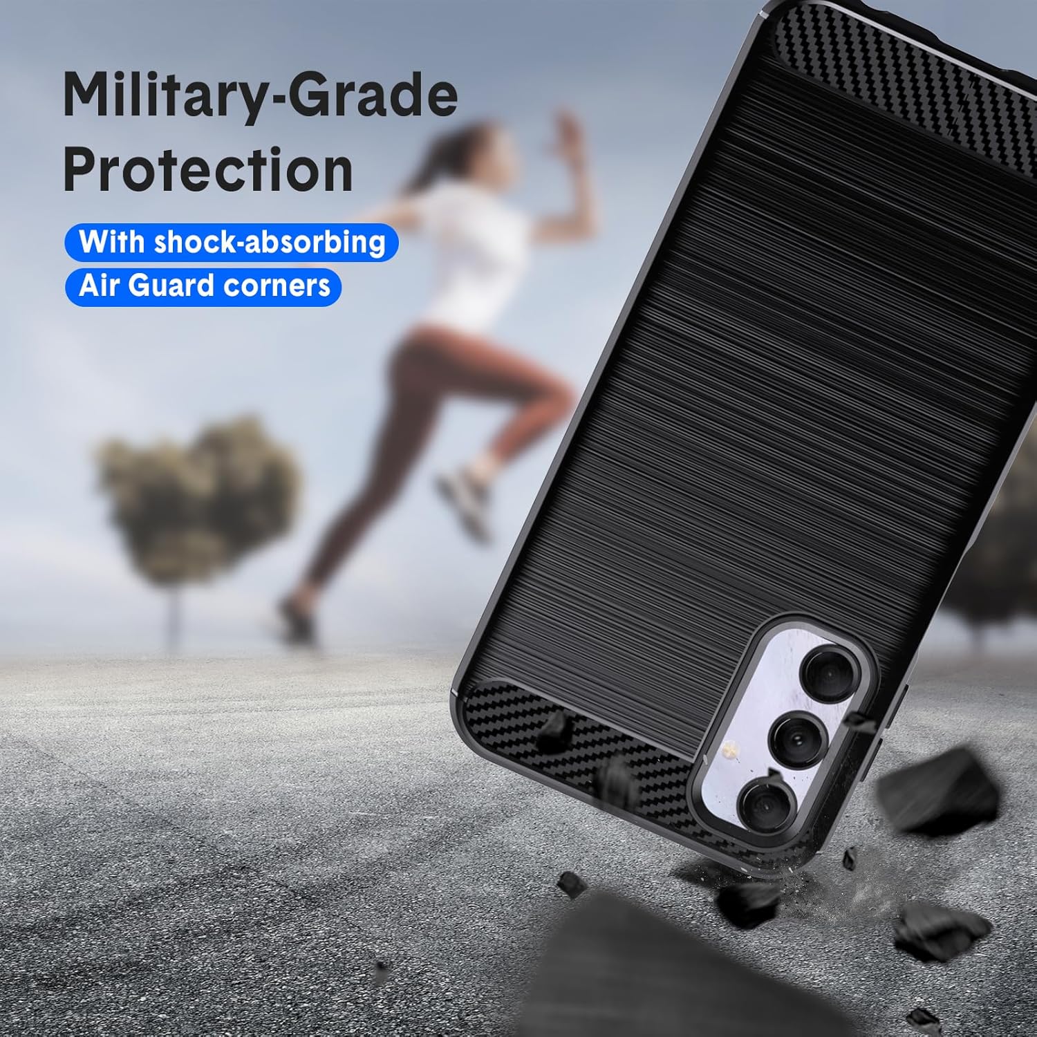 Samsung Galaxy S25/S24 Plus Heavy Duty Rugged Shockproof Protective Phone Case - Military Grade Protection for Outdoor, Work & Extreme Sports