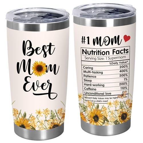 Beige Mom Sunflowers