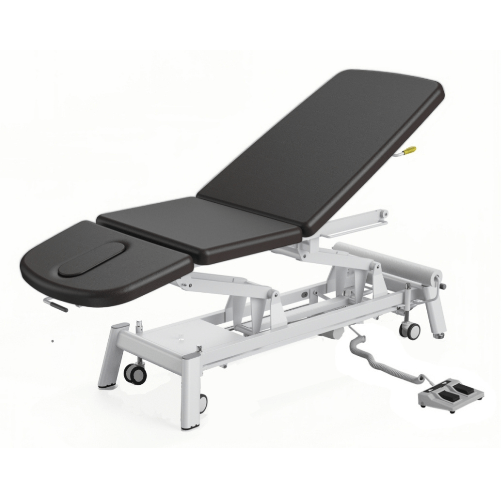 VIVANOVA® German Dewert® Motorized Adjustable Physiotherapy Chiropractic Electric Massage Table with Paper Roll Holder - Professional Medical Bed for Home & Clinic Use