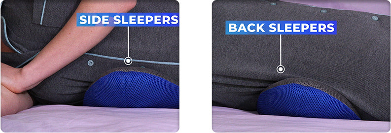 Bambillo Comfy Curve Memory Foam Pillow for Neck Pain Relief - Ergonomic Support for Side, Back & Stomach Sleepers - Perfect for Home, Travel & Office Use