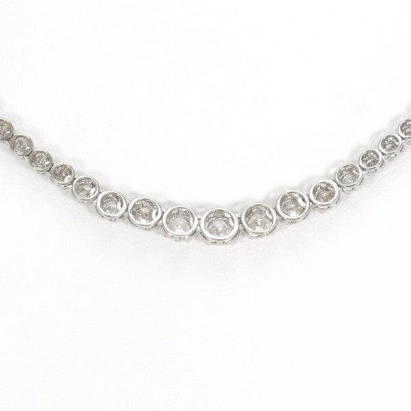 18K White Gold Diamond Necklace for Women - Elegant & Luxurious Jewelry Gift for Anniversary, Wedding, Valentine's Day