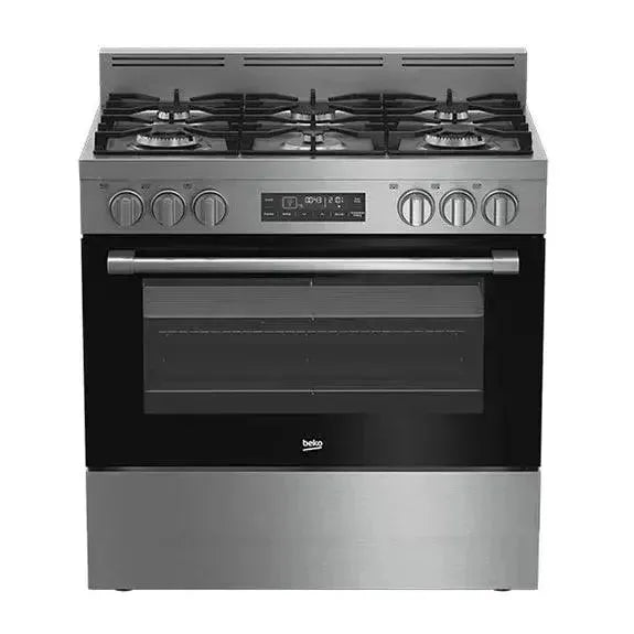 Westinghouse 90cm Dual Fuel Freestanding Cooker WFE9515SD - Gas & Electric Upright Stove for Modern Kitchens | Perfect for Baking, Roasting & Everyday Cooking