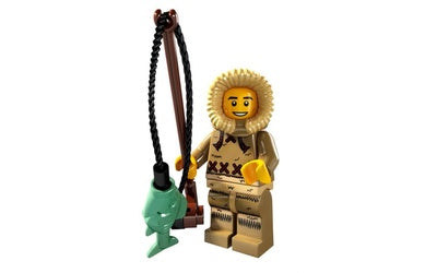 Lego Minifigure Series 5 Ice Fisherman - Collectible Toy for Kids & Adults - Perfect for Arctic Adventure Play & Display