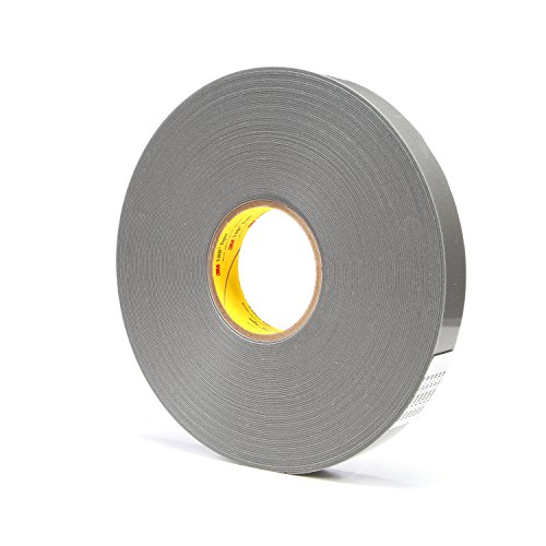 3M VHB 24373 Heavy Duty Double-Sided Tape - 1 Inch x 36 Yards, 62 Mil Thick, Gray (Pack of 9 Rolls) - Strong Adhesive for Mounting, Signage, Automotive & Industrial Use