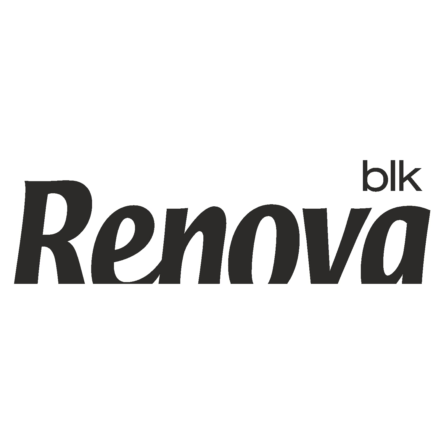 Renova Black Toilet Paper Jumbo Roll | 12 Rolls, 170 Meters Each | 2-Ply White Toilet Tissue for Luxury Bathrooms & Upscale Restrooms