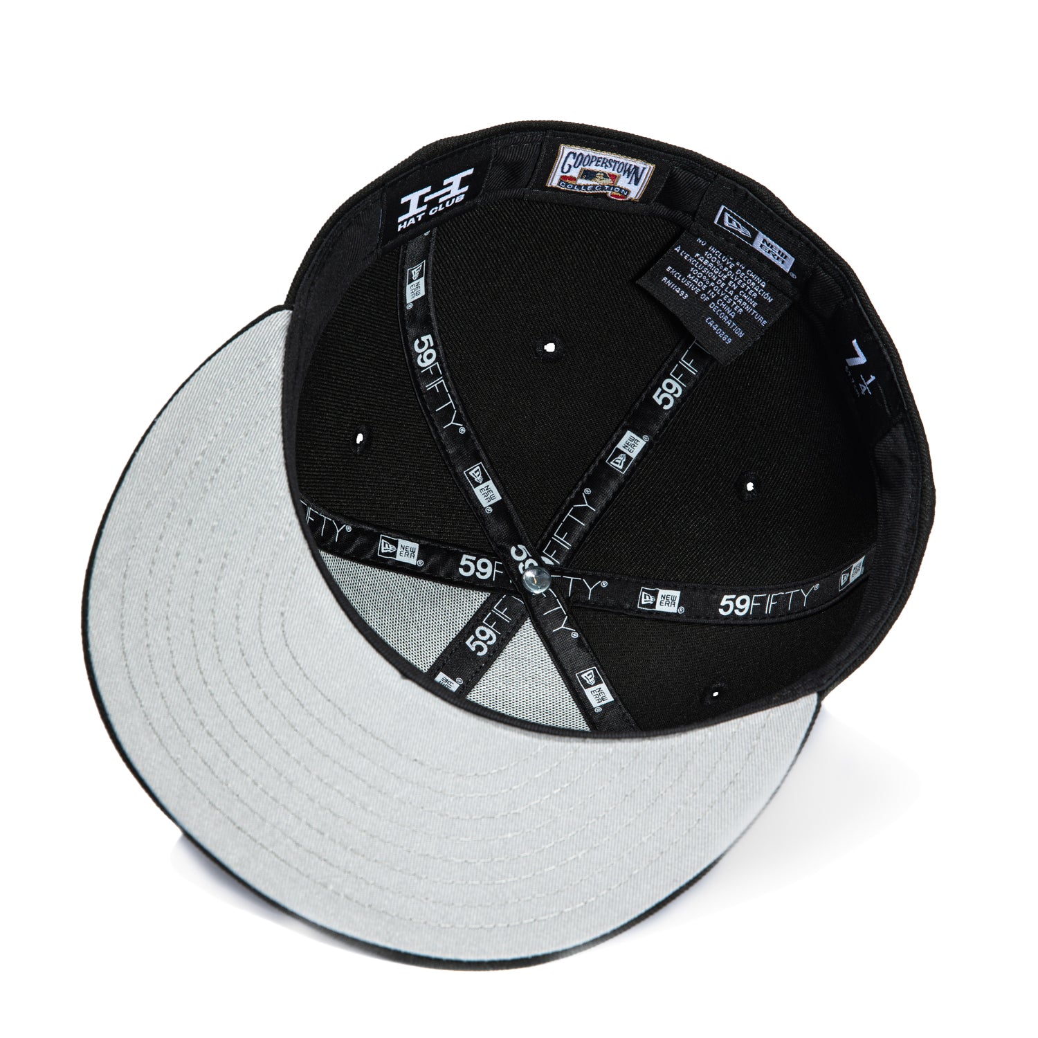 New Era 59Fifty Philadelphia Phillies 1925 Vintage Baseball Cap - Black & White Adjustable Snapback Hat for Men & Women | Game Day, Sports Fan Gift, Casual Wear