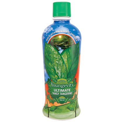 Ultimate Tangy Tangerine Liquid Vitamins with Essential Minerals & Amino Acids - 32oz Bottle (2-Pack) - Immune Support & Energy Boost for Active Lifestyles