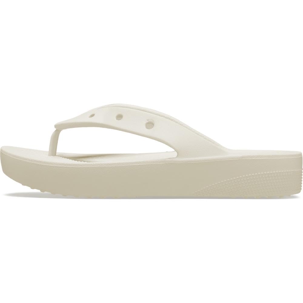 Crocs Women's Classic Platform Flip W Clog - Comfortable Sandals for Summer, Beach & Pool Wear | Slip-Resistant & Lightweight Shoes for Casual Outings