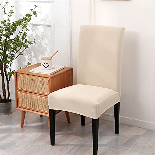 6-Pack Stretchable Dining Chair Covers - Washable & Removable Slipcovers for Living Room, Banquet, Wedding & Hotel Events | Perfect for Home Decor, Parties & Special Occasions