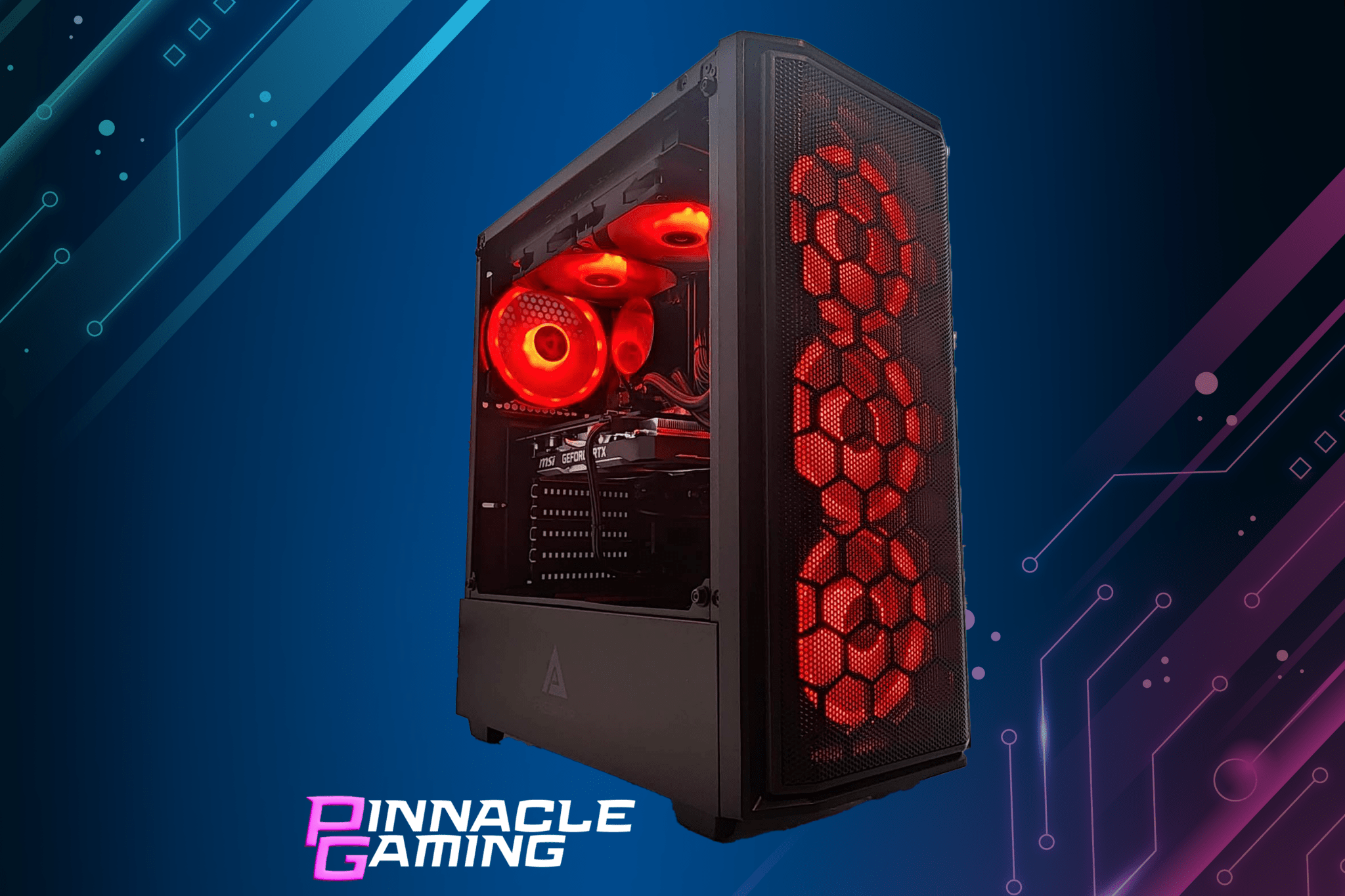 Custom Gaming Desktop PC - AMD Ryzen 5, RX 7700 XT, 1TB SSD, 32GB DDR4, WiFi & Bluetooth - Perfect for Twitch Streaming & High-Performance Gaming