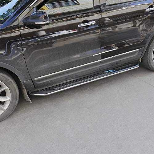 2011-2021 Jeep Grand Cherokee Side Steps Running Boards Nerf Bars - Heavy Duty Aluminum Off-Road Side Bars for Adventure & Daily Driving