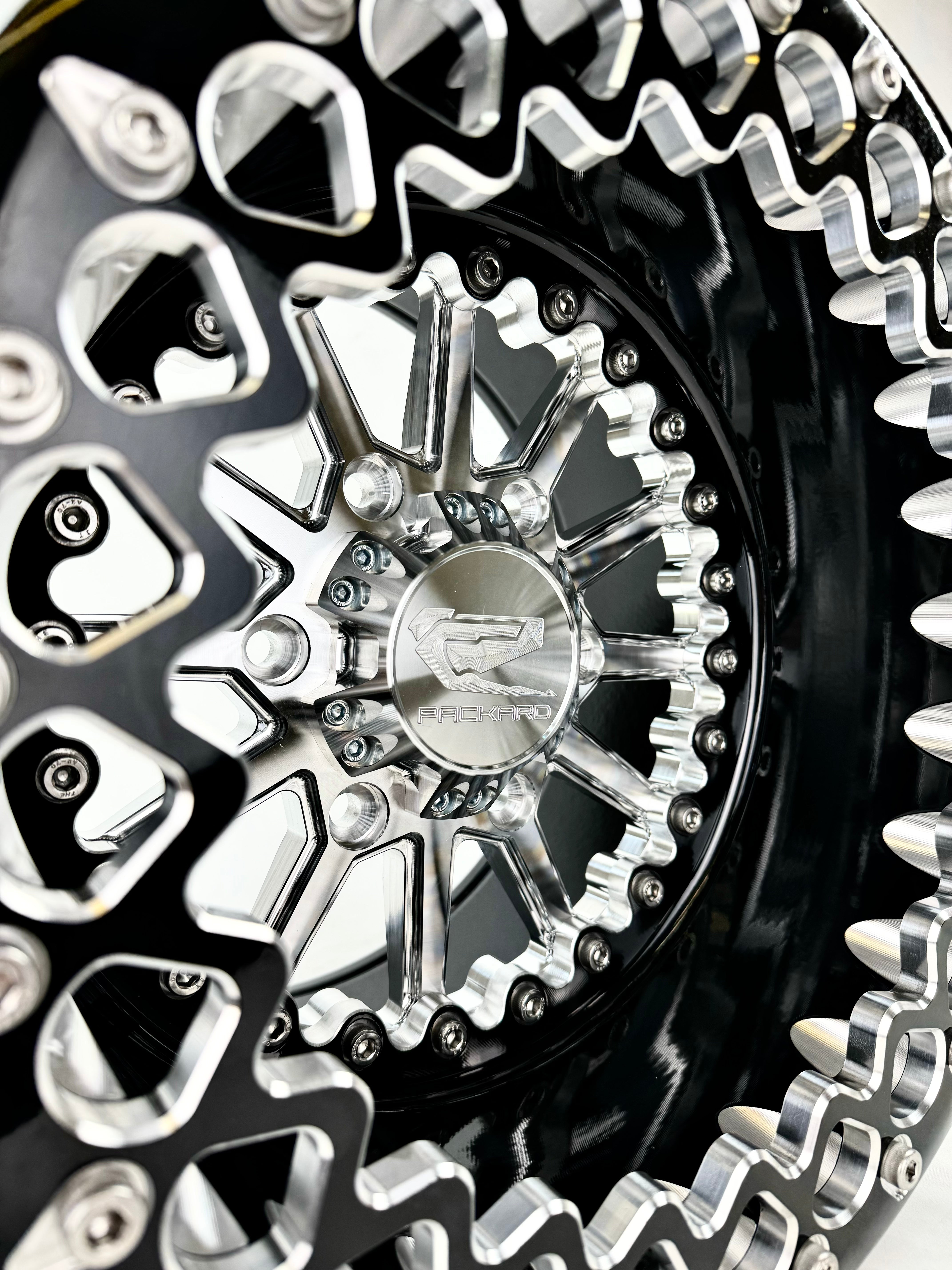 Element FF Forged Beadlock Wheels - Silver Maverick R 6x139.7 Bolt Pattern - Premium Off-Road Rims for Trucks & SUVs - Perfect for Trail Riding, Rock Crawling & Off-Road Adventures
