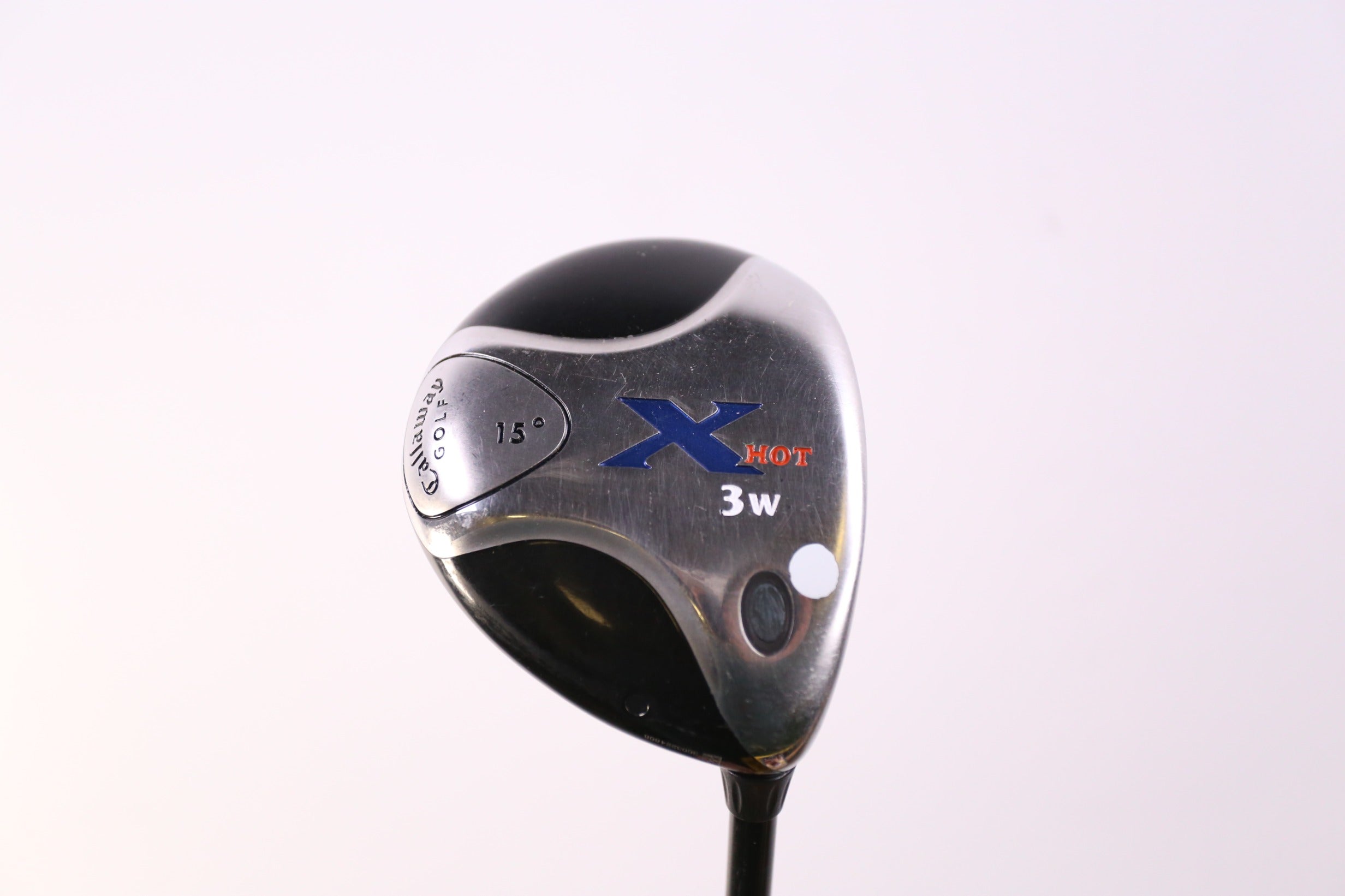 Used Callaway X Hot 3 Wood Golf Club - Right Handed 15° Stiff Flex Driver for Men - Perfect for Fairway Shots & Long Drives on the Course