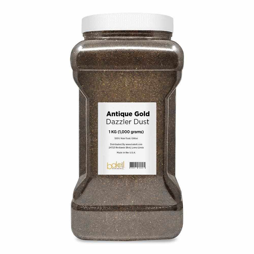 Antique Gold Craft Glitter for DIY Decorations - Dazzler Dust® | Perfect for Scrapbooking, Card Making, and Home Decor Projects