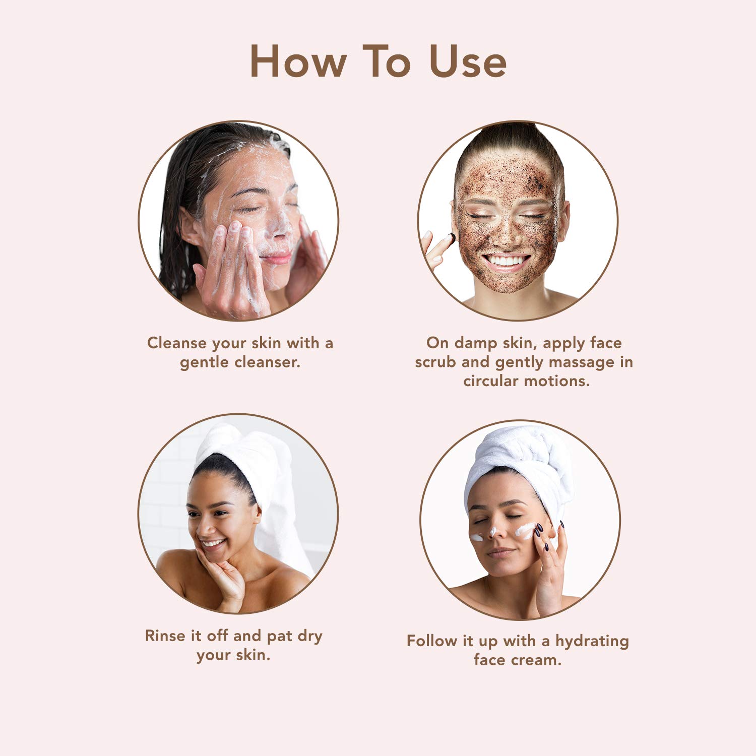 The Moms Co Natural Cranberry Coffee Face Scrub with Vitamin C - Exfoliating & Brightening Treatment for Radiant Skin (75g) | Perfect for Daily Skincare Routine & Glowing Complexion
