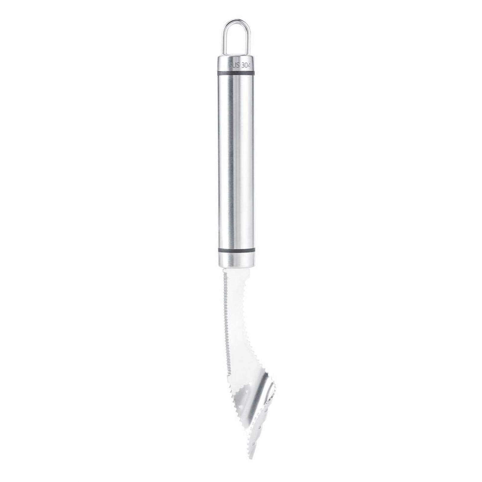 Premium Stainless Steel Pepper Corer & Fruit Coring Tool - Easy to Use, Durable Bitter Gourd & Vegetable Seed Remover - Essential Kitchen Gadget for Home Cooking, Meal Prep & Canning