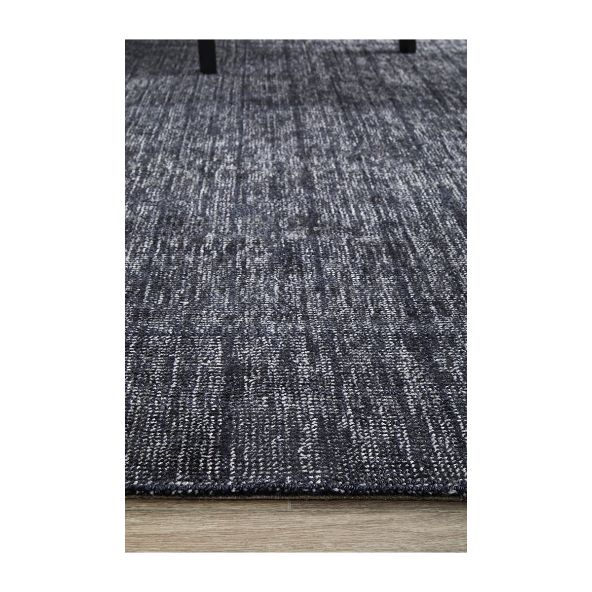 Premium Denim Blue Azure Rug - Soft & Durable for Living Room, Bedroom, or Office Decor - Machine Washable & Stain Resistant