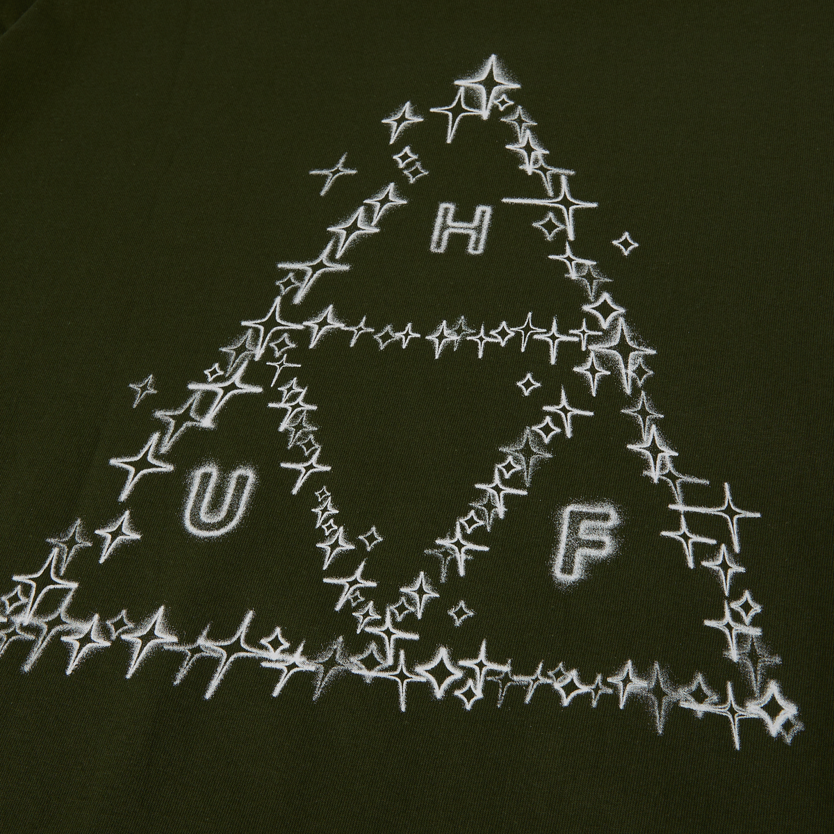 HUF Gleam Short Sleeve T-Shirt - Hunter Green | Men's Casual Streetwear Tee for Everyday Wear & Urban Fashion