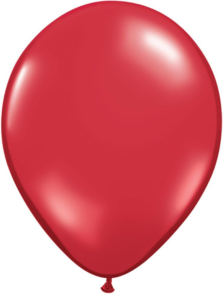 Red Helium Party Balloons - 12 Pack Premium Latex Balloons for Birthday, Wedding & Baby Shower Decorations - Perfect for Parties, Celebrations & Special Events