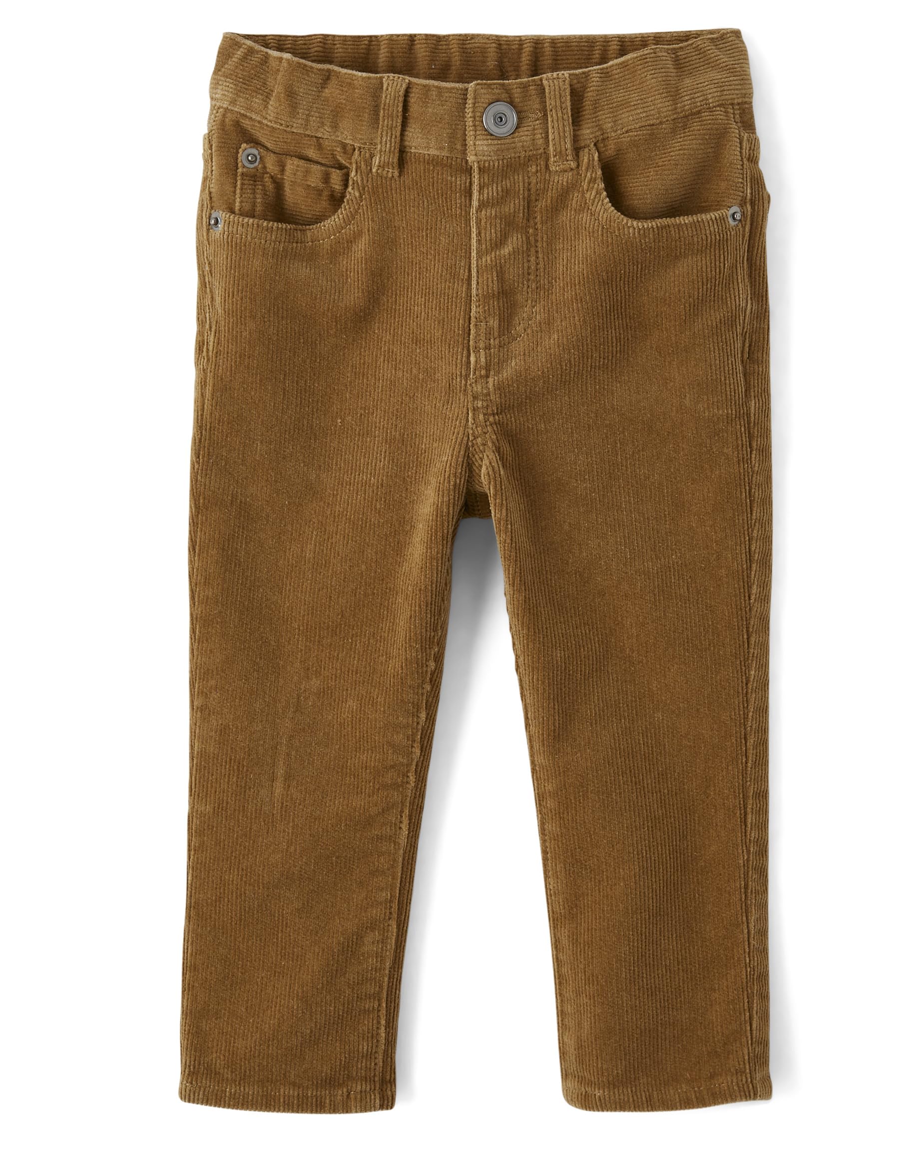 The Children's Place Baby Boys' & Toddler Soft Corduroy Pants - Comfortable Stretch Fit for Playtime & Everyday Wear