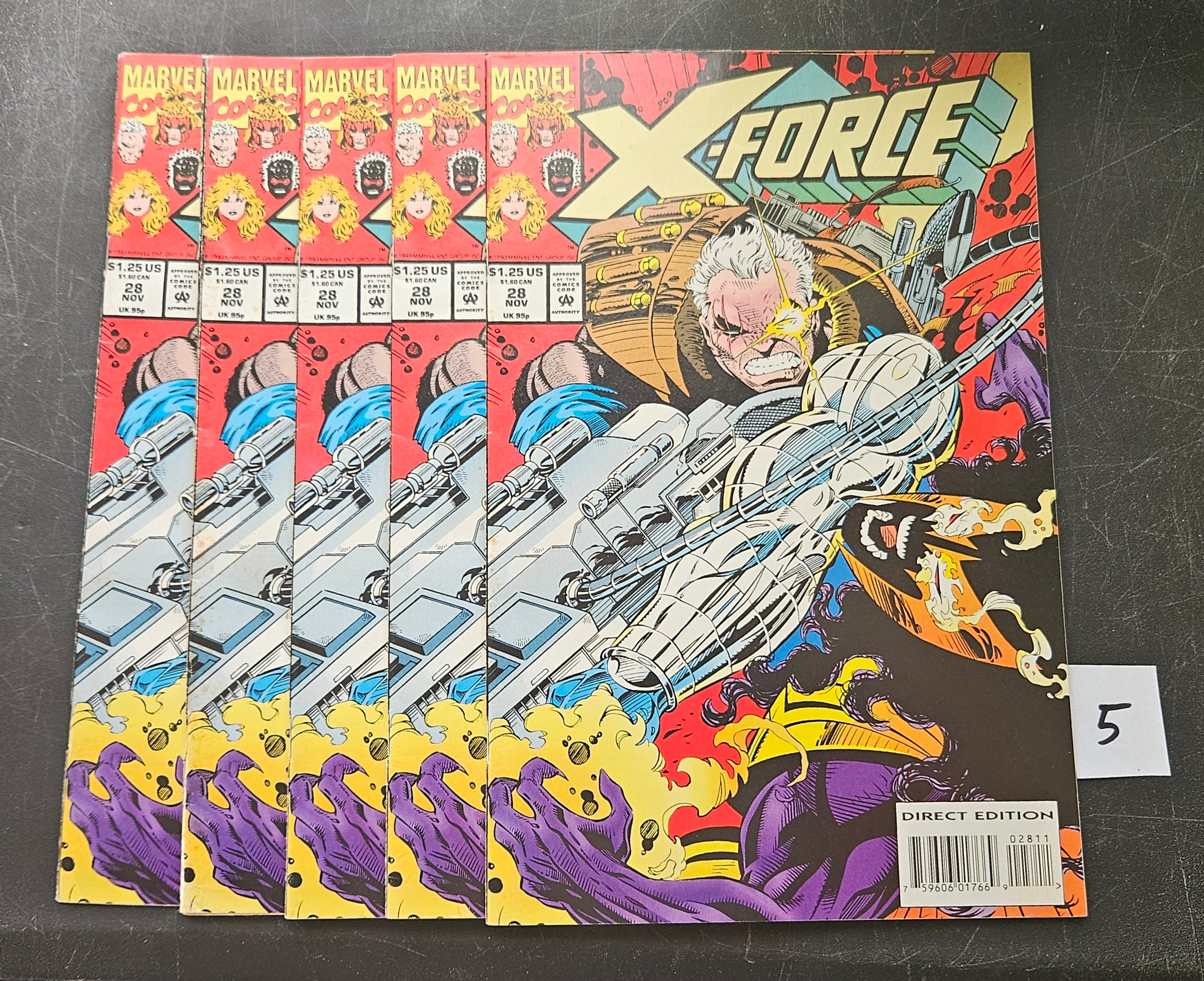 X-Force #28 November 1993 Marvel Comics - Rare Collectible Comic Book for Superhero Fans & Collectors - Perfect for Display, Gifts, and Investment