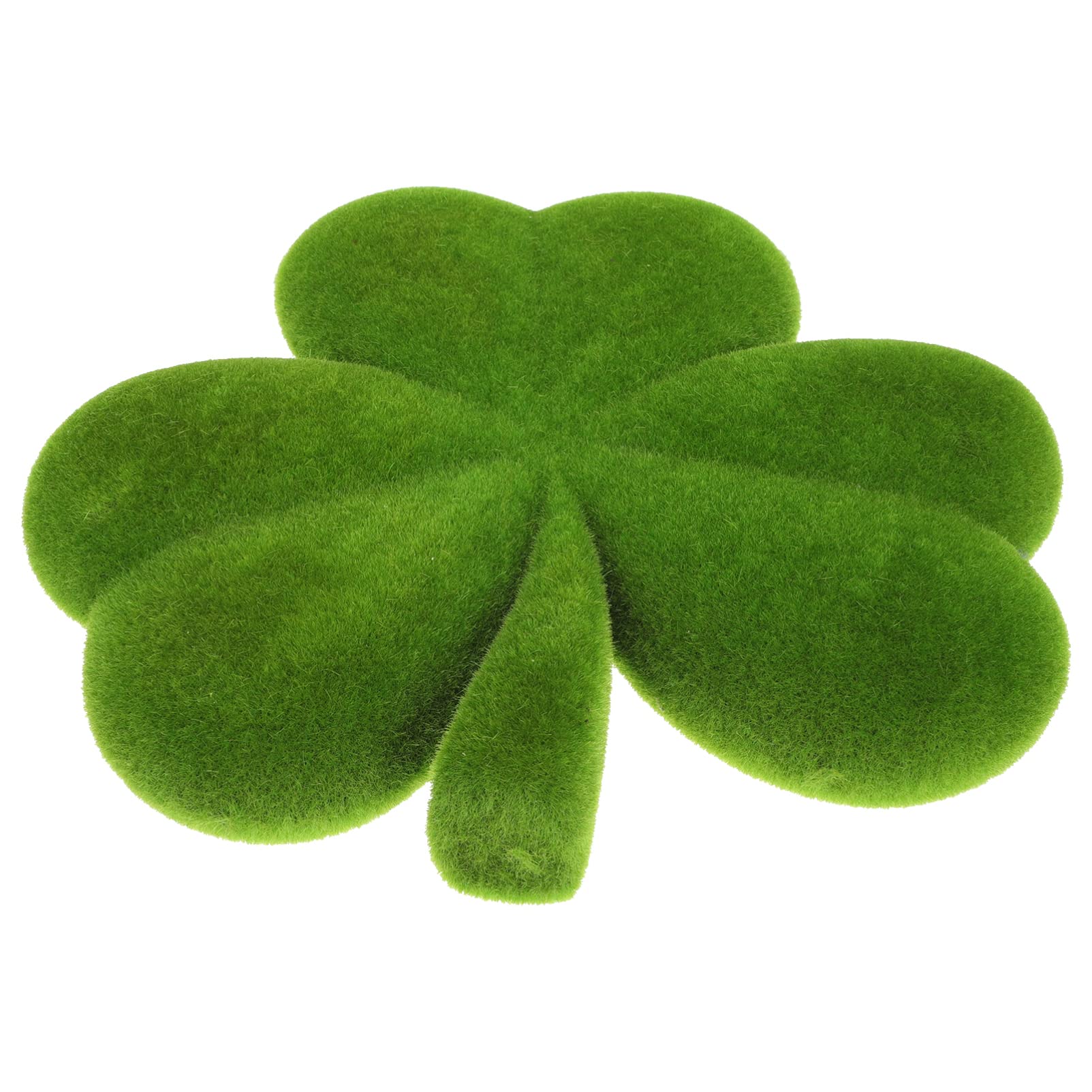 PRETYZOOM Flocked Shamrock Clover Wall Sign - St. Patrick's Day Front Door Hanging Decor for Home & Office Party Celebration | Irish-Themed Holiday Decoration for Indoor & Outdoor Use