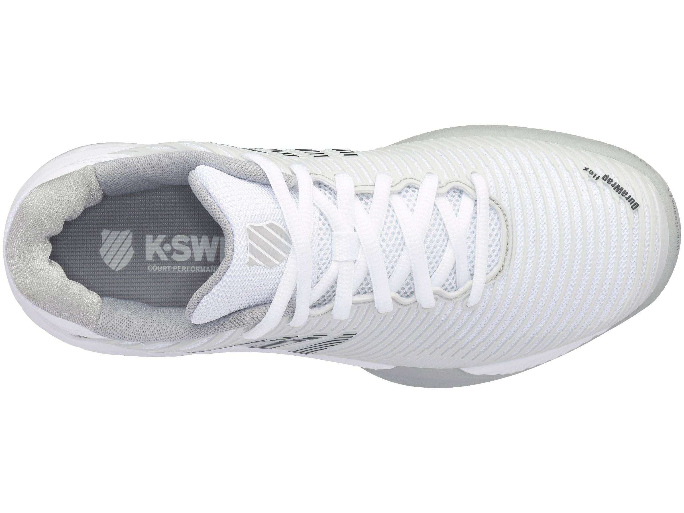 Hypercourt Express 2 Basketball Shoes - Barely Blue/White/High Rise | Lightweight Performance Sneakers for Men & Women | Perfect for Indoor & Outdoor Courts, Training, and Casual Wear