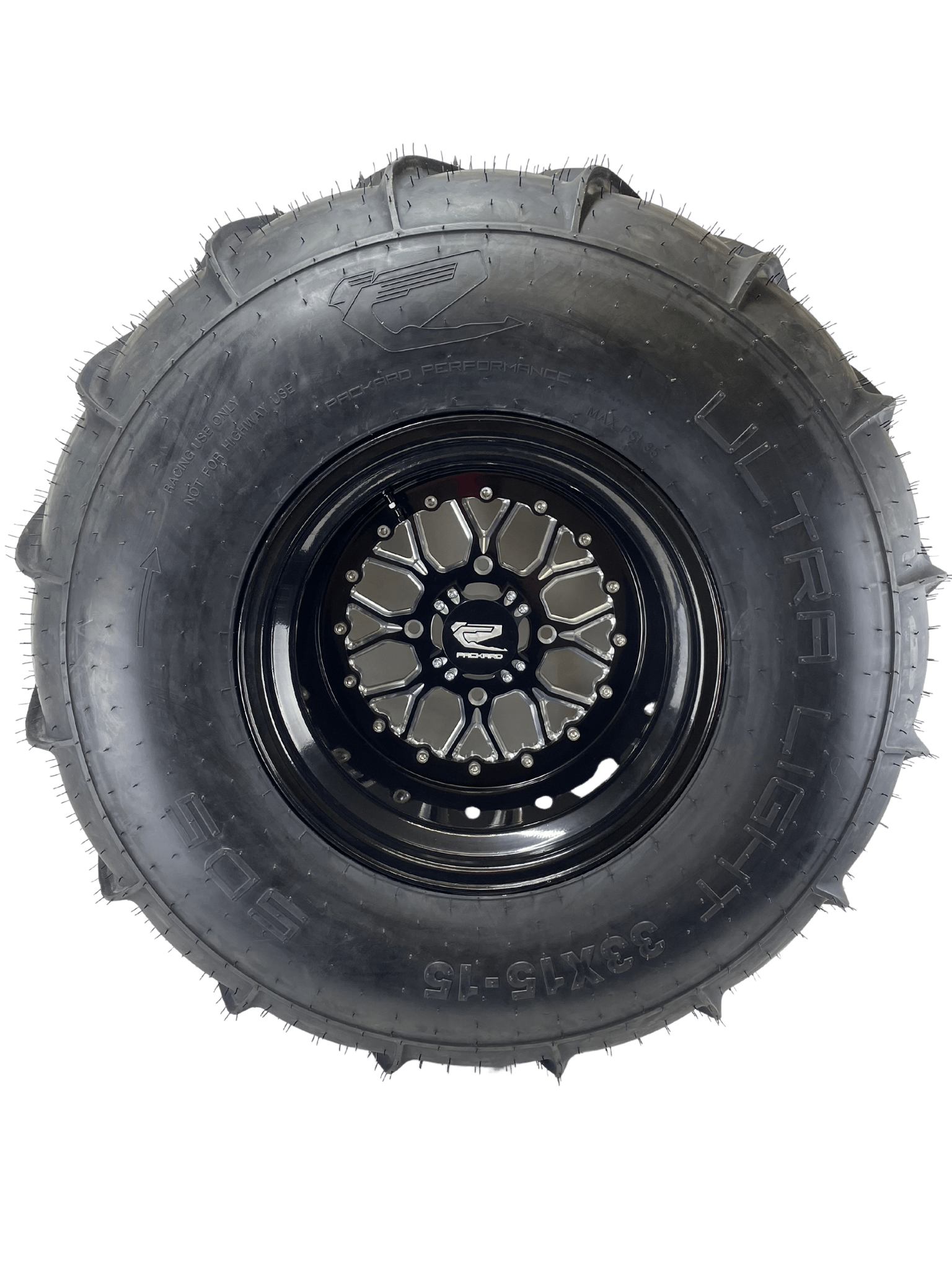 Packard Performance SDS (Sand, Dirt & Snow) All-Terrain Tires - 33x15x15 for Trucks, SUVs & Off-Road Vehicles - Ideal for Mud, Snow & Rocky Trails