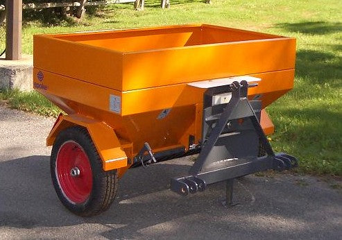 ITM 45 Tow Behind Epoke Spreader - Heavy Duty Salt & Sand Spreader for Snow Removal, Driveway & Lawn Care - Perfect for Winter Maintenance & Landscaping