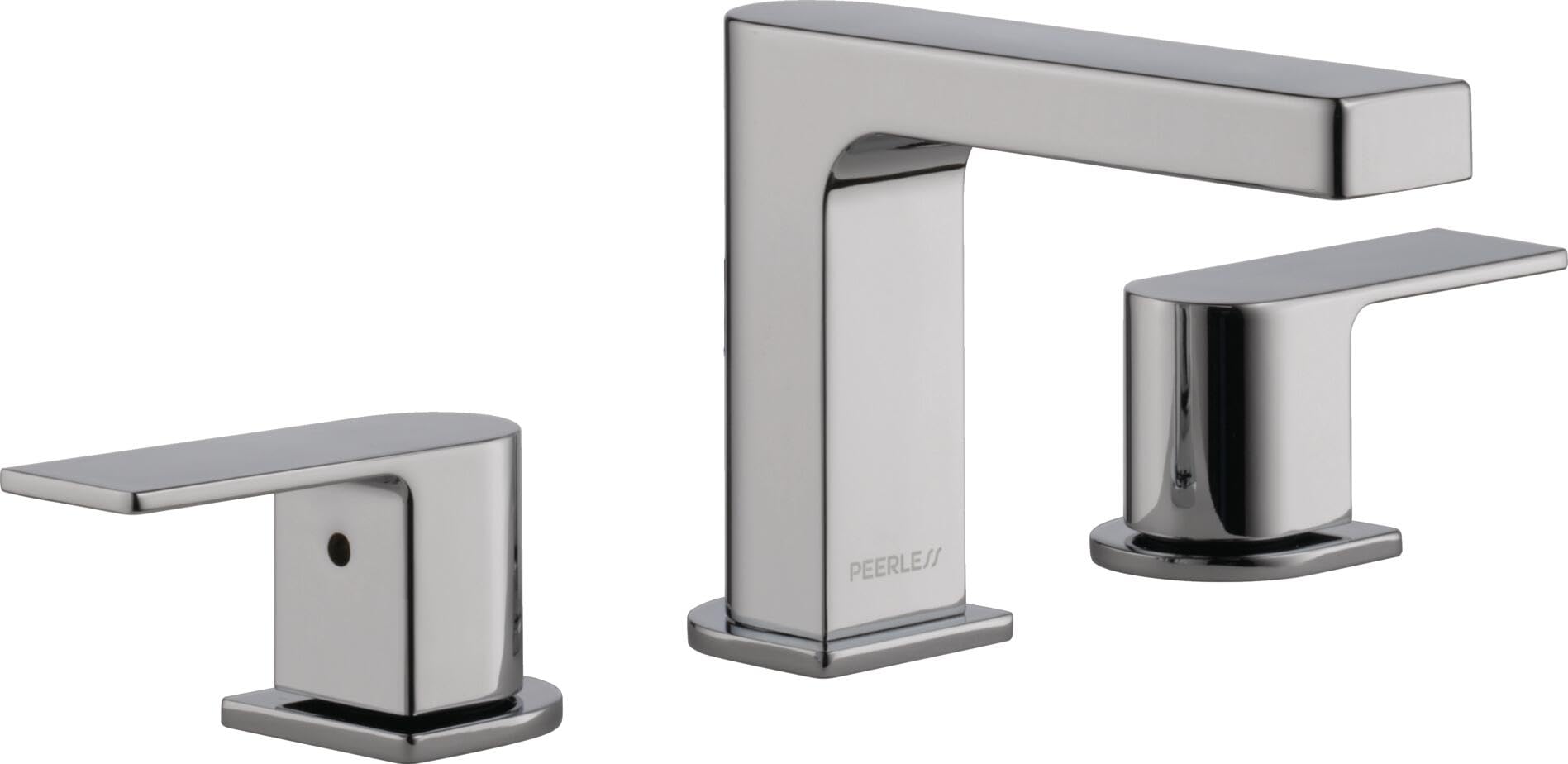 Peerless Xander Widespread Bathroom Faucet - 3 Hole Chrome Bathroom Sink Faucet with Drain Assembly (Model P3519LF) - Perfect for Modern Bathroom Renovations and Vanity Upgrades