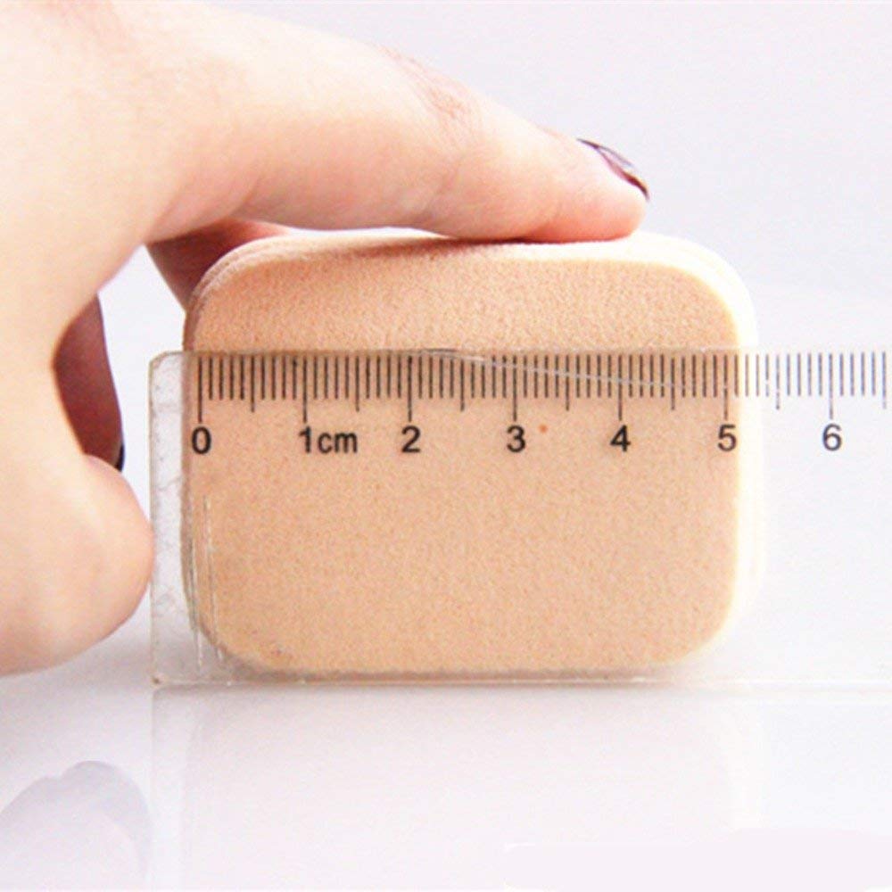Dr Care Sponge Powder Puff - Round & Square Makeup Blending Sponges for Flawless Foundation Application | Perfect for Liquid, Cream & Powder Cosmetics