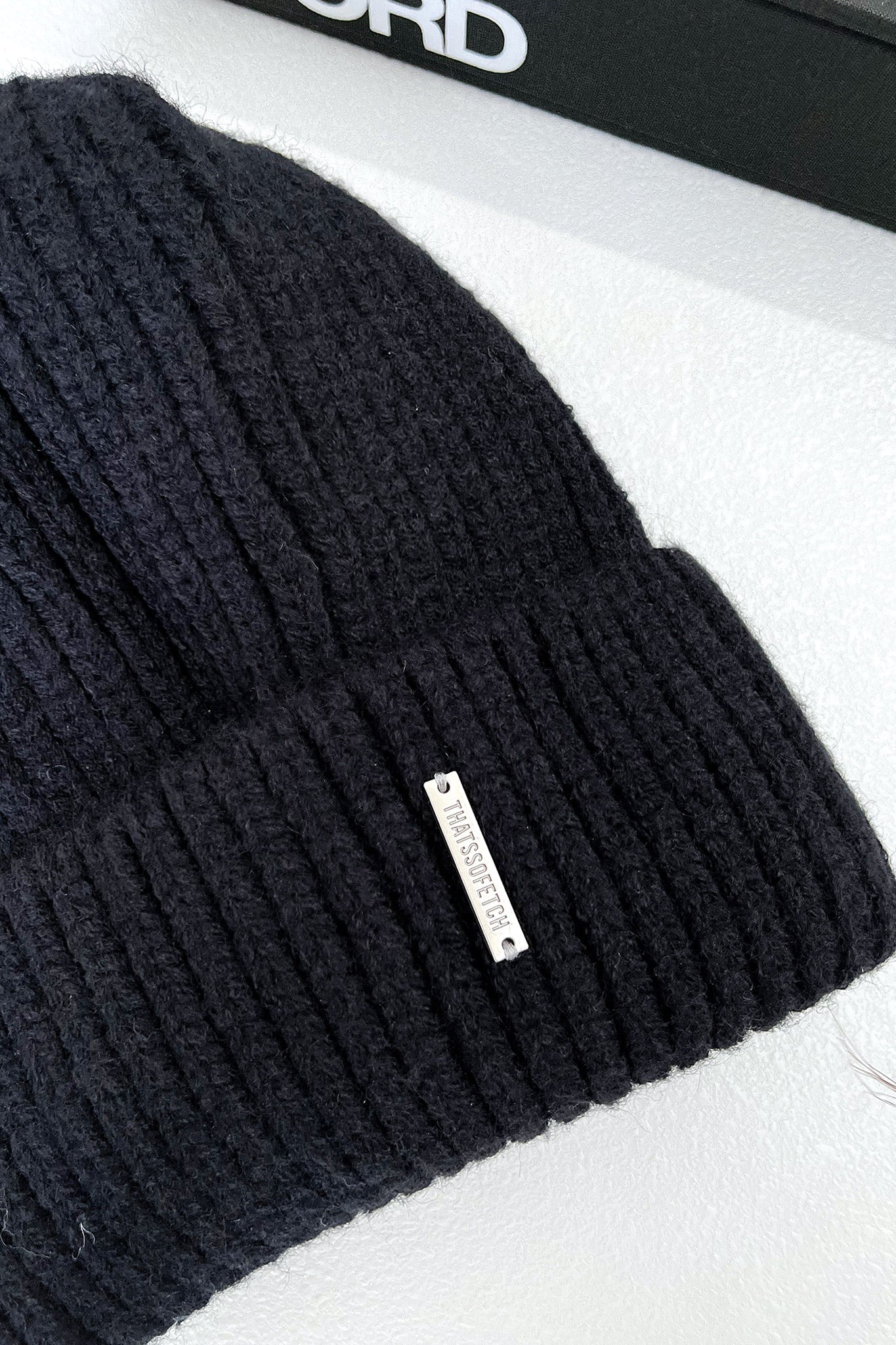 Luna Beanie Hat for Women & Men - Soft Winter Knit Beanie, Black - Perfect for Cold Weather, Outdoor Activities & Casual Wear